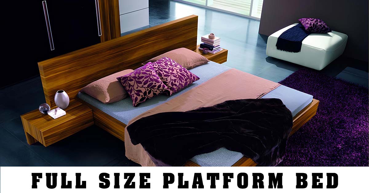 Full Size Platform Bed