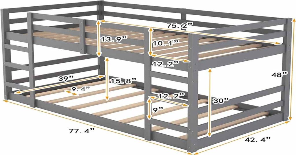 bunkbed twin over full