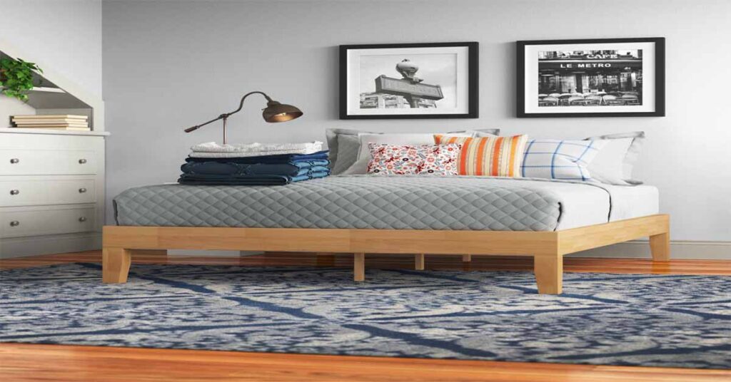 west elm simple bed frame review