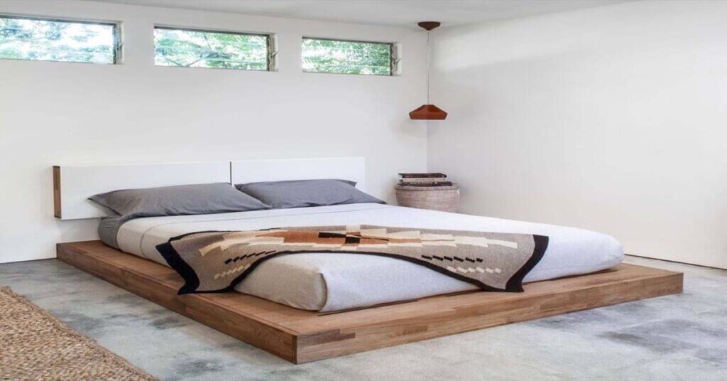 Famous Japanese Style Low Bed Frame Designs