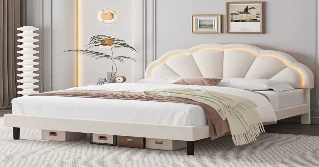 basi oak queen bed frame